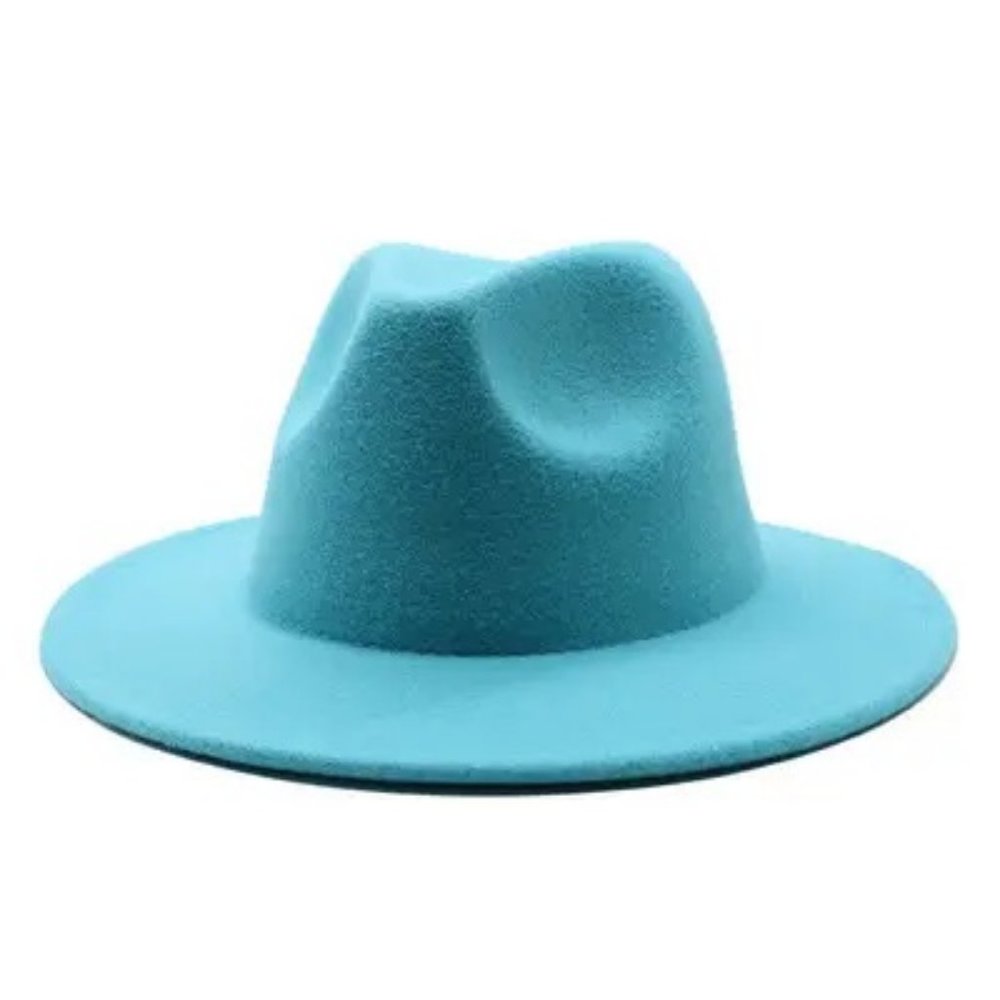 BABY BLUE FASHION HAT